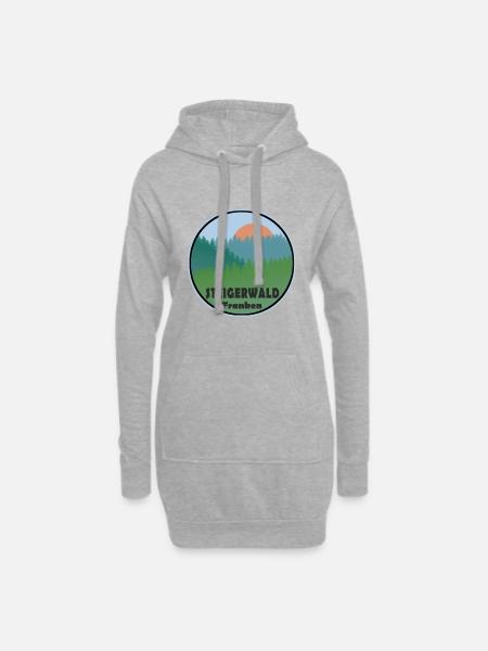 Steigerwald - Hoodie-Kleid - Grau meliert