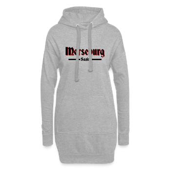 Merseburg - Hoodie-Kleid - Grau meliert - Vorne
