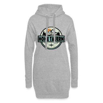 Hohe Tauern - Hoodie-Kleid - Grau meliert - Vorne