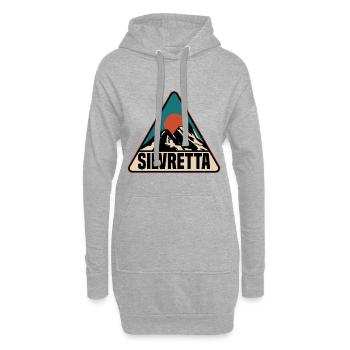 Silvretta - Hoodie-Kleid - Grau meliert - Vorne