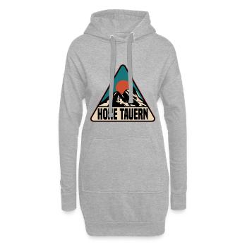 Hohe Tauern - Hoodie-Kleid - Grau meliert - Vorne