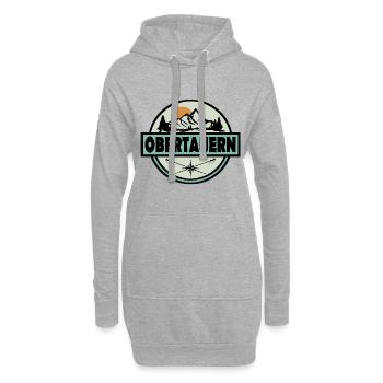 Obertauern - Hoodie-Kleid - Grau meliert - Vorne