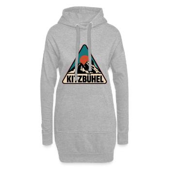 Kitzbühel - Hoodie-Kleid - Grau meliert - Vorne