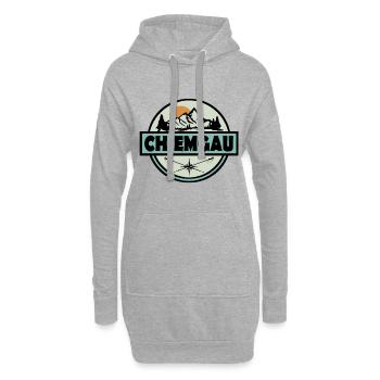 Chiemgau - Hoodie-Kleid - Grau meliert - Vorne