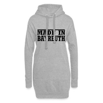 Bayreuth - Hoodie-Kleid - Grau meliert - Vorne