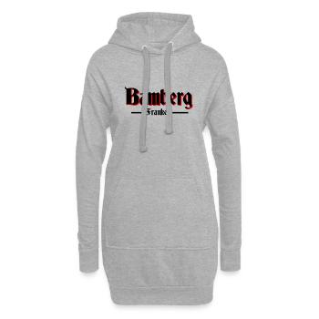 Bamberg - Hoodie-Kleid - Grau meliert - Vorne