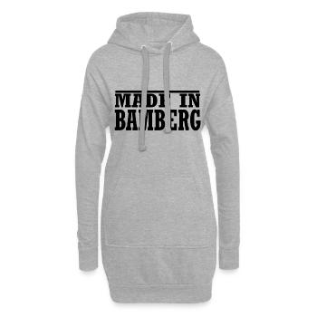 Bamberg - Hoodie-Kleid - Grau meliert - Vorne
