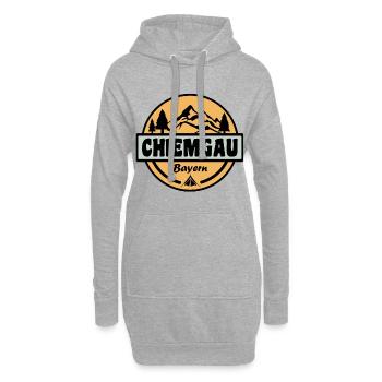Chiemgau - Hoodie-Kleid - Grau meliert - Vorne