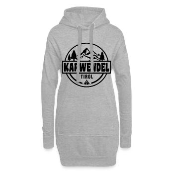 Karwendel - Hoodie-Kleid - Grau meliert - Vorne