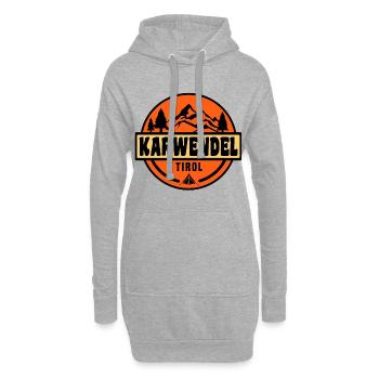 Karwendel - Hoodie-Kleid - Grau meliert - Vorne