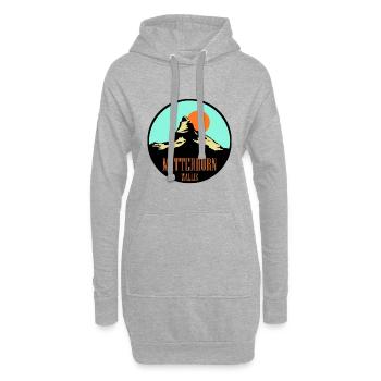 Matterhorn Wallis - Hoodie-Kleid - Grau meliert - Vorne