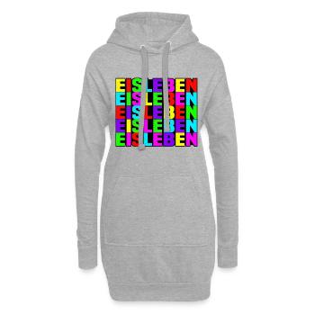 Eisleben - Hoodie-Kleid - Grau meliert - Vorne