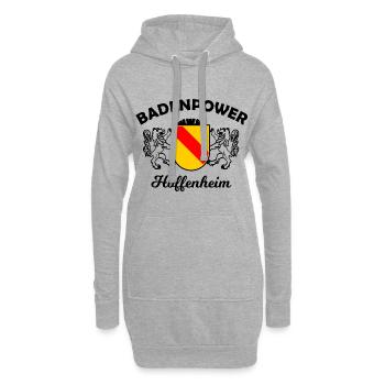Die Legenden aus Sinsheim - Hoodie-Kleid - Grau meliert - Vorne