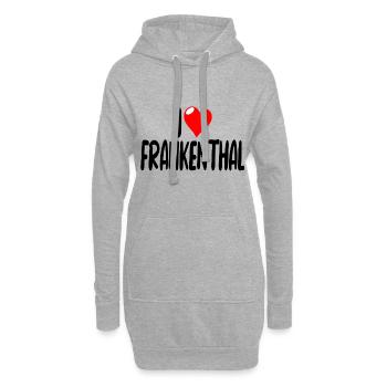 Frankenthal - Hoodie-Kleid - Grau meliert - Vorne