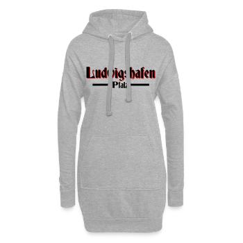 ludwigshafen - Hoodie-Kleid - Grau meliert - Vorne