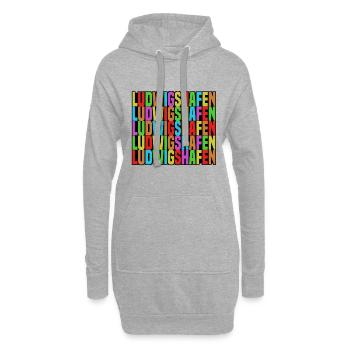 ludwigshafen - Hoodie-Kleid - Grau meliert - Vorne