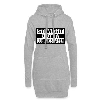 ludwigshafen - Hoodie-Kleid - Grau meliert - Vorne