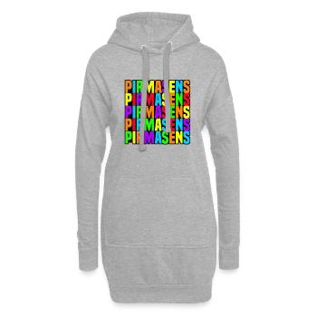 Pirmasens - Hoodie-Kleid - Grau meliert - Vorne