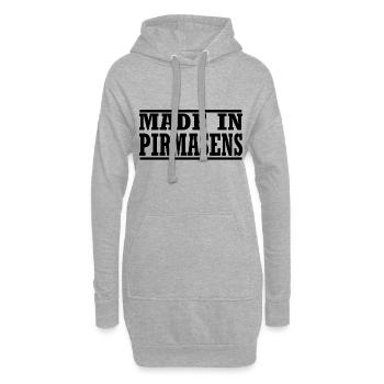Pirmasens - Hoodie-Kleid - Grau meliert - Vorne