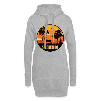 Schorfheide - Hoodie-Kleid - Grau meliert - Vorne
