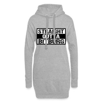 Bitburg - Hoodie-Kleid - Grau meliert - Vorne