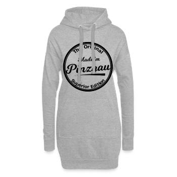Die Pinzgauer Bubn - Hoodie-Kleid - Grau meliert - Vorne