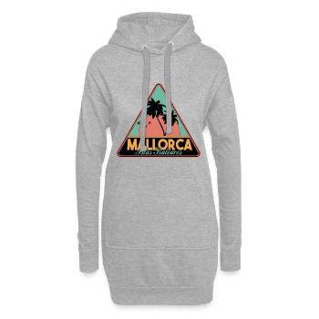 Mallorca - Hoodie-Kleid - Grau meliert - Vorne