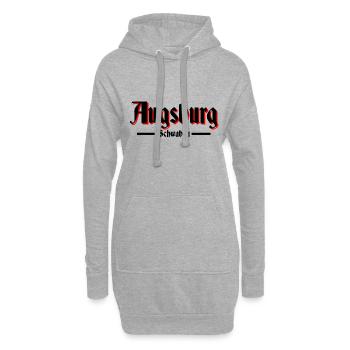 Augsburg - Hoodie-Kleid - Grau meliert - Vorne