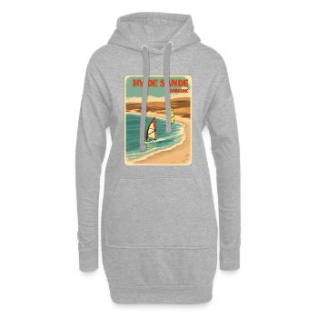 Hvide Sande alternativ Dänemark - Hoodie-Kleid - Grau meliert - Vorne