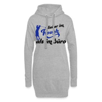Golf - Hoodie-Kleid - Grau meliert - Vorne