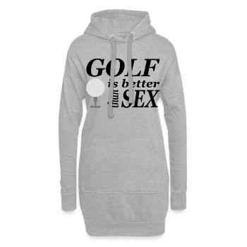 golf - Hoodie-Kleid - Grau meliert - Vorne