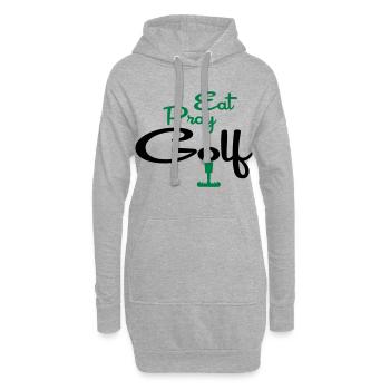 golf - Hoodie-Kleid - Grau meliert - Vorne