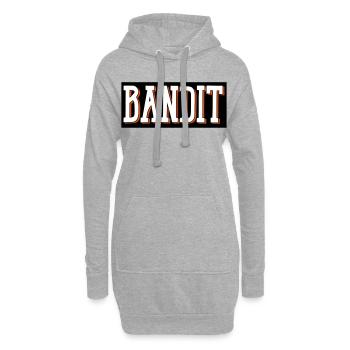 bandit dieb ganowe - Hoodie-Kleid - Grau meliert - Vorne