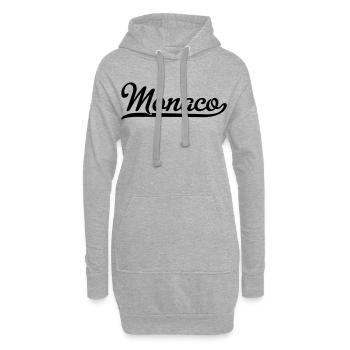 Monaco - Hoodie-Kleid - Grau meliert - Vorne