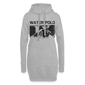 Waterpolo - Sweat-shirt à capuche long Femme - gris chiné - Devant