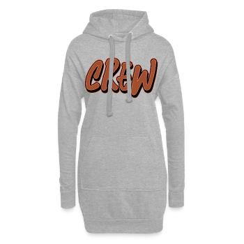 Équipage - Sweat-shirt à capuche long Femme - gris chiné - Devant