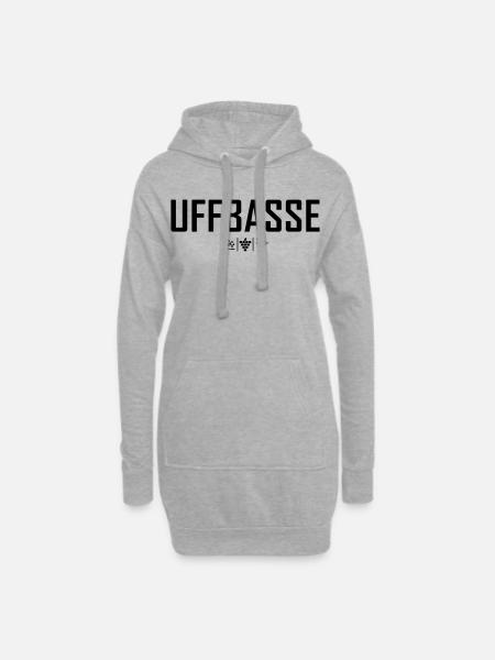 Uffbasse - Hoodie-Kleid - Grau meliert