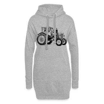 Belarus MTS 50 - Hoodie-Kleid - Grau meliert - Vorne