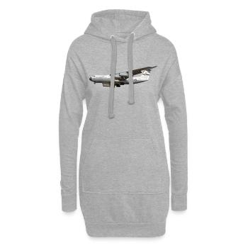 Le projet de loi C-141 - Sweat-shirt à capuche long Femme - gris chiné - Devant