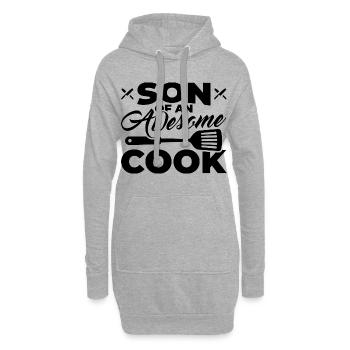 Sohn Koch - Hoodie-Kleid - Grau meliert - Vorne