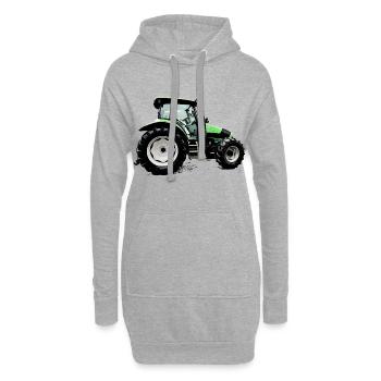 Traktor AGROTRON K110 - Hoodie-Kleid - Grau meliert - Vorne