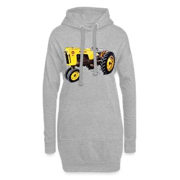 MINNEAPOLIS Traktor 4 STAR - Hoodie-Kleid - Grau meliert - Vorne