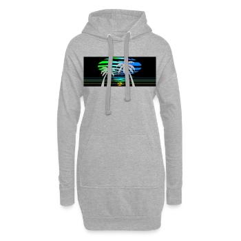 heatwave - Hoodie Dress - heather grey - Front