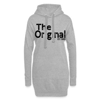 The Original Est. 1995 – Lustiges Eltern Design - Hoodie-Kleid - Grau meliert - Vorne