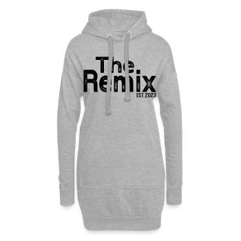 Le Remix Est. 2023 - Fun Kids Design - Sweat-shirt à capuche long Femme - gris chiné - Devant