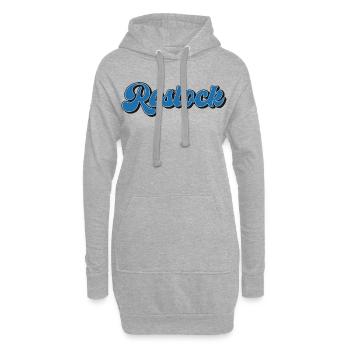 Rostock - Hoodie-Kleid - Grau meliert - Vorne