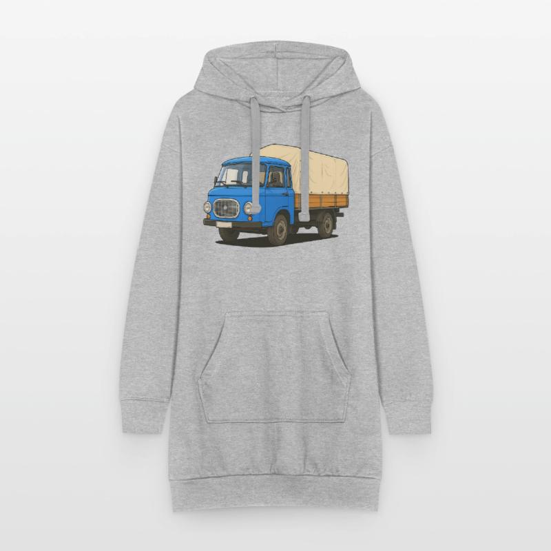 East Flatbed Hoodie Dress