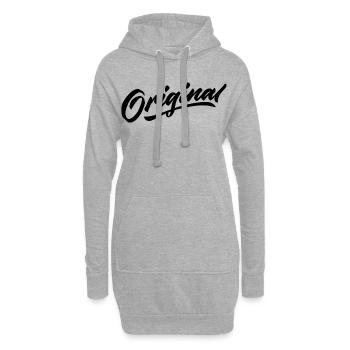 Original - Hoodie-Kleid - Grau meliert - Vorne