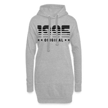 Original 1995 Édition Limitée - Anniversaire - Sweat-shirt à capuche long Femme - gris chiné - Devant
