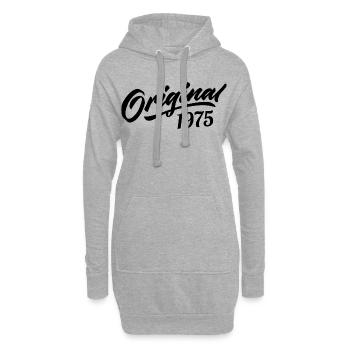 Vintage 1975 Jubiläum 1975 Original 1975 - Hoodie-Kleid - Grau meliert - Vorne